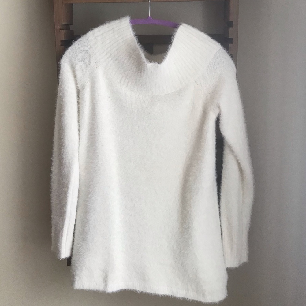 Loft- Cowl Neck, Cozy Tunic Sweater - Picture 2 of 3